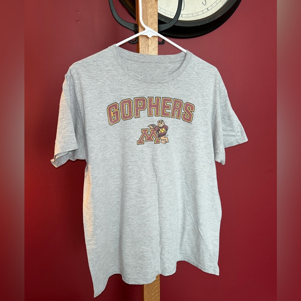 Fanatics Minnesota Golden Gophers Grey T-Shirt